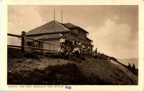 Gruss von der Hochalp