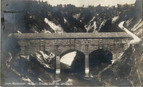 Waldstatt Hundwil - Brücke über die Urnäsch