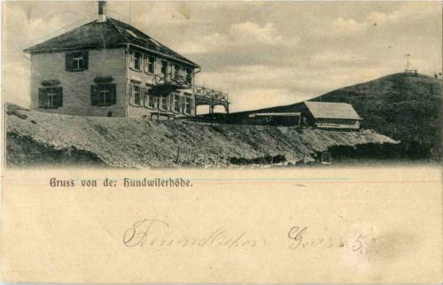 Gruss von der Hundwilerhöhe