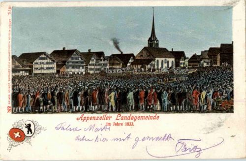 Hundwil - Appenzeller Landsgemeinde