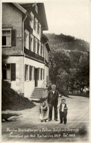 Gasthaus zum Falken Sulzbach Oberegg - Seppatoni - Liliputaner