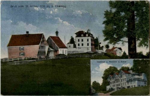 Gruss vom St. Anton - Oberegg - Hotel Alpenhof