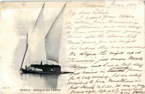 Geneve - Barque du Leman