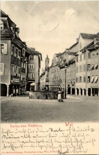 Wil - Partie beim Stadtturm