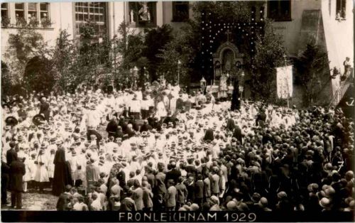 Wil - Fronleichnam 1929