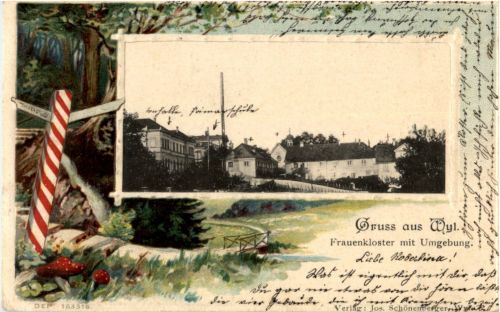 Gruss aus Wil - Prägekarte