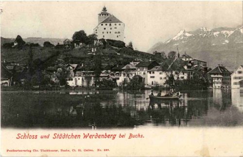 Schloss und Städtchen Werdenberg bei Buchs