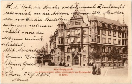 Zürich - Verwaltungsgebäude