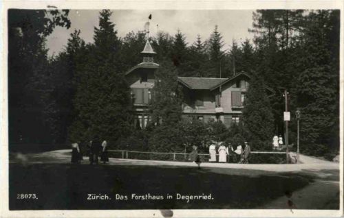 Zürich - Das Forsthaus im Degenried