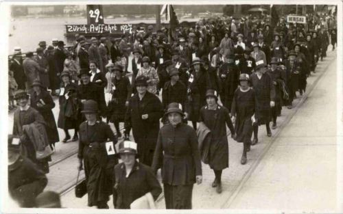 Zürich - Auffahrt 1927