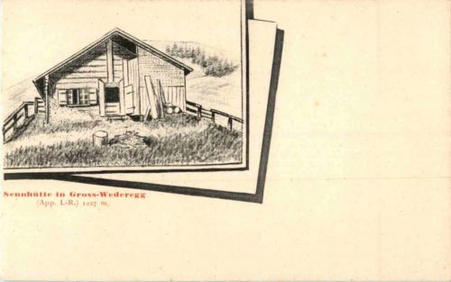 Sennhütte in Gross Wederegg