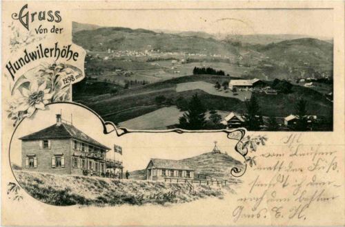 Gruss von der Hundwilerhöhe