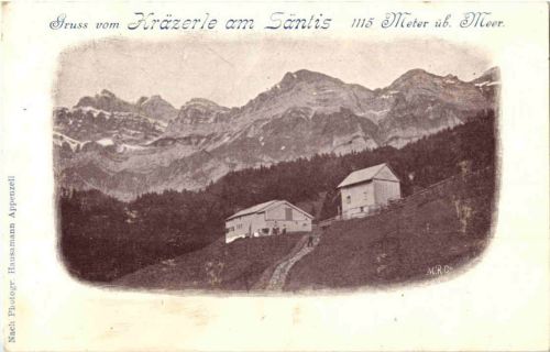 Gruss vom Kräzerli bei Urnäsch