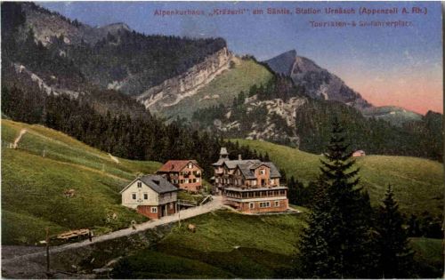 Gruss vom Kräzerli bei Urnäsch