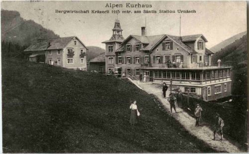 Gruss vom Kräzerli bei Urnäsch