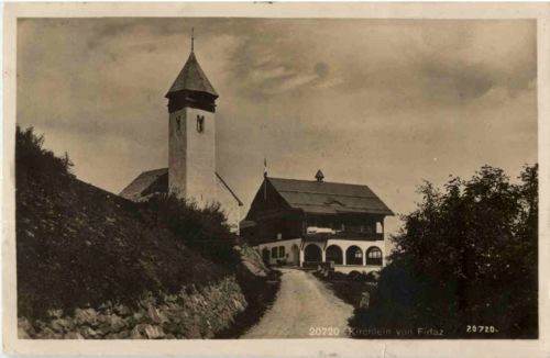 Flims - Kirchlein von Fidaz