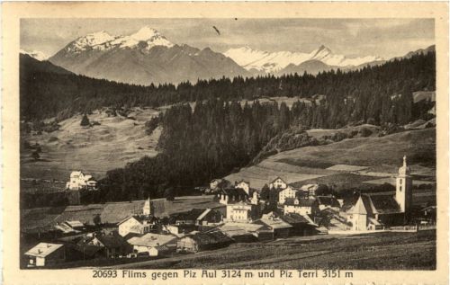Flims gegen Piz Aul
