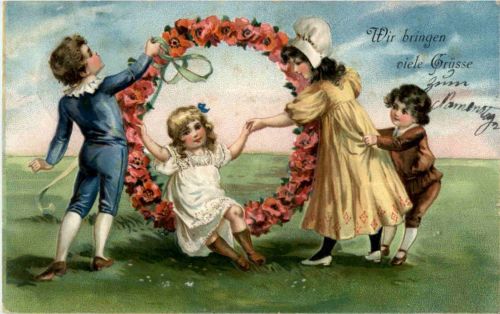 Kinder - Prägekarte