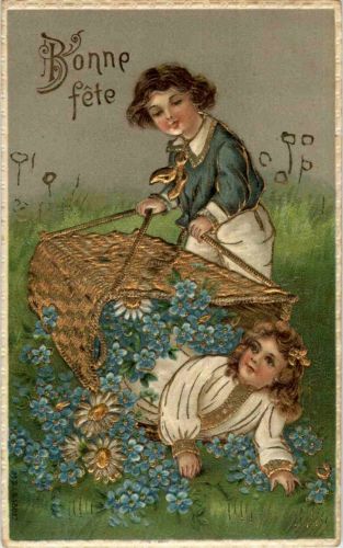 Kinder - Prägekarte