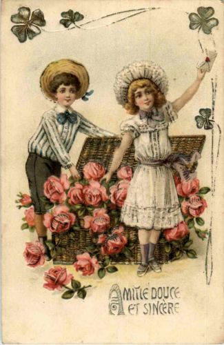 Kinder - Prägekarte