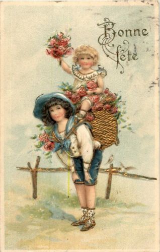 Kinder - Prägekarte