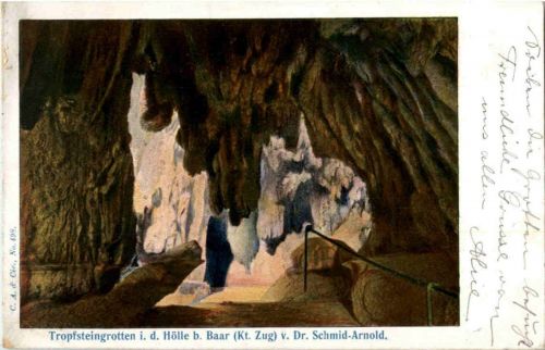 Tropfsteingrotten in der Hölle bei Baar