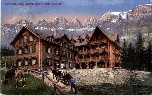 Flums - Kurhaus Alp Gamperdon