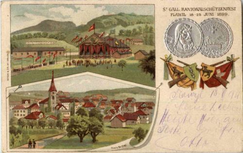 Flawil - Kanotnalschützenfest 1899