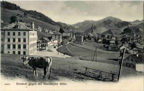 Urnäsch gegen Hundwyler Höhe