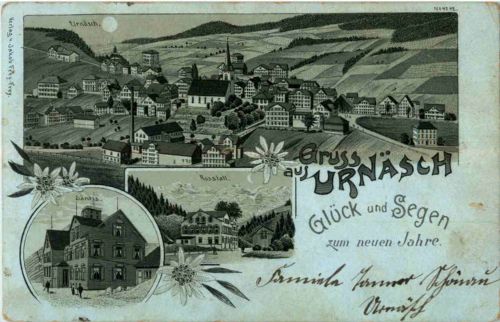 Gruss aus Urnäsch - Litho