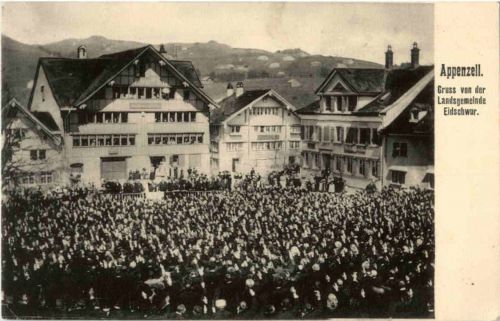 Appenzell - Gruss von der Landsgemeinde