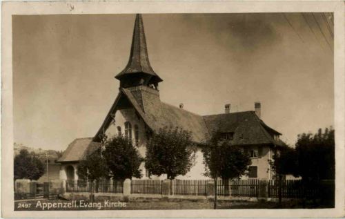 Appenzell - Evang. Kirche