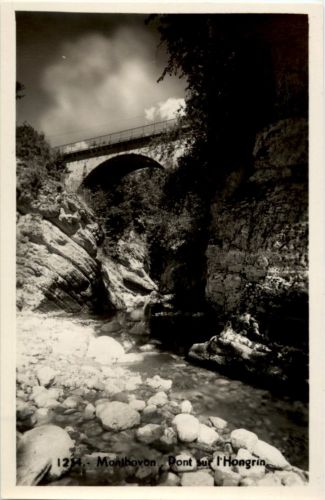 Montbovon - Pont sur l Hongrin