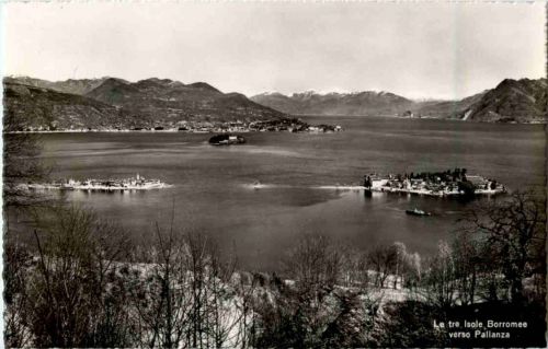 Le tre Isole Borromee verso Pallanza