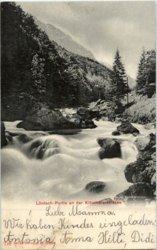 Löntsch Partie an der Klönthalerstrase