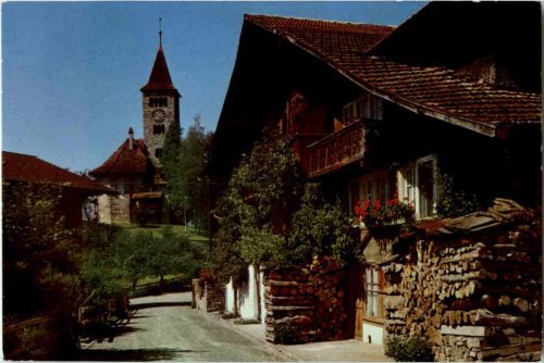 Dorfpartie in Brienz