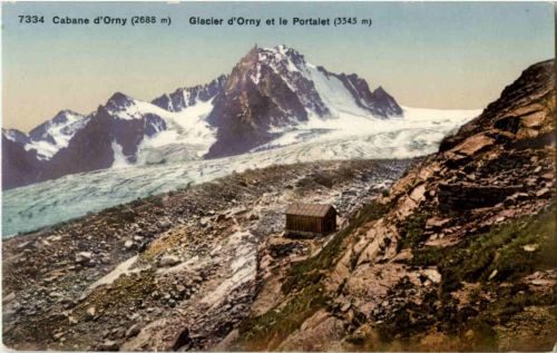 Cabane d Orny Gletscher