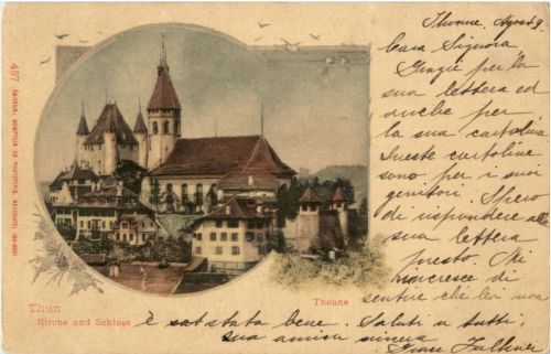 Thun - Kirche und Schloss