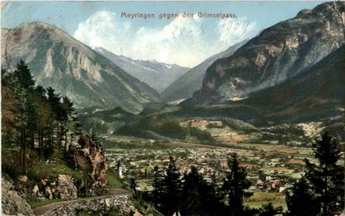 Meyringen gegen den Grimsel