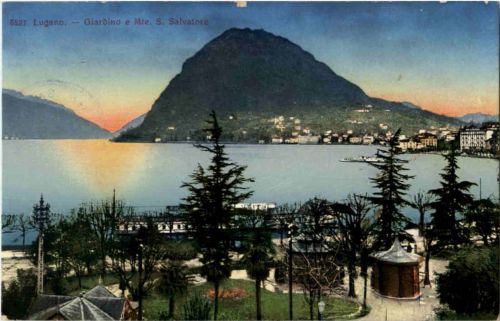 Lugano - Giardino e Mte S Salvatore