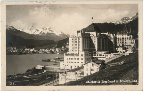 St. Moritz Dorf und St. Moritz Bad