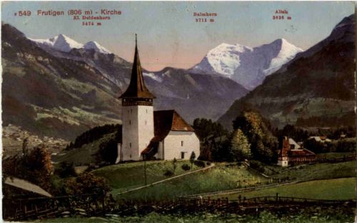 Frutigen - Kirche