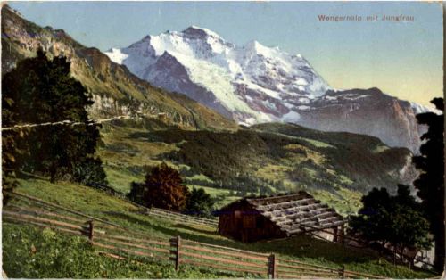 Wengernalp mit Jungfrau