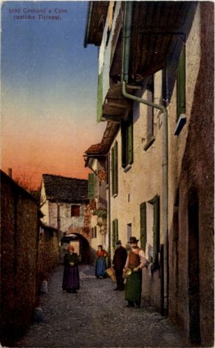 Costumi e Case rustiche Ticinesi