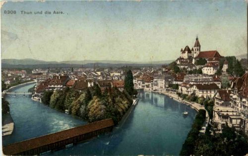 Thun und die Aare