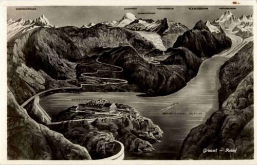 Grimsel Relief