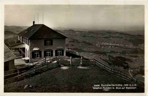 Hundwilerhöhe mit Blick auf Waldstatt