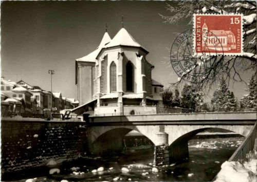 Appenzell - Katholische Kirche - Sonderstempel 900 Jahrfeier