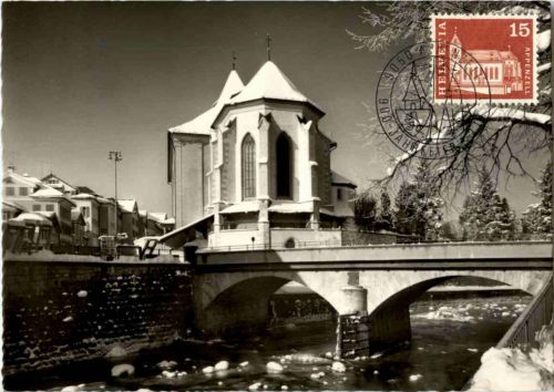 Appenzell - Katholische Kirche - Sonderstempel 900 Jahrfeier