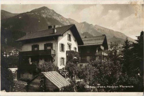 Chateau d Oex - Pension Florencia